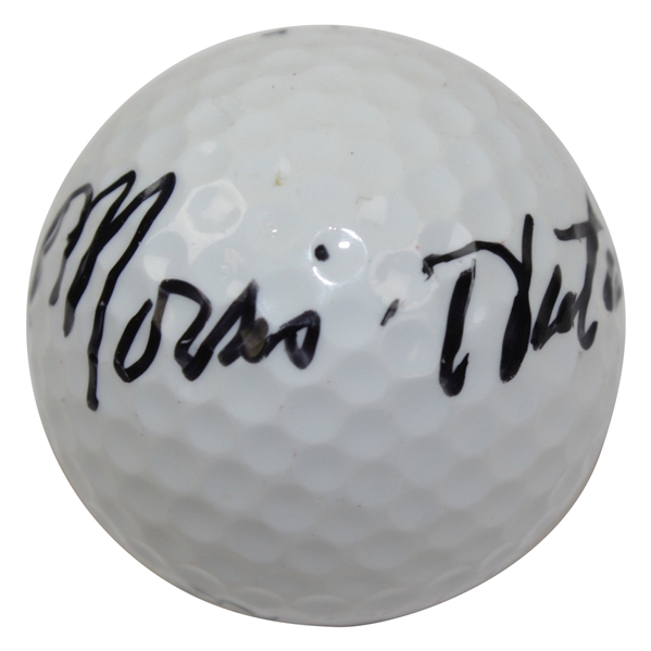 Morris Hitalsky Signed Titlesit 4 Dt100 Golf Ball JSA ALOA