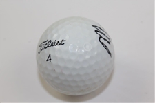 Morris Hitalsky Signed Titlesit 4 Dt100 Golf Ball JSA ALOA