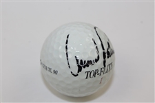 Arnold Palmer Signed Top Flite 1/Tourxl 90 Golf Ball JSA ALOA