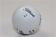 Bobby Clampett Titleist 3 Dt100 Golf Ball JSA ALOA