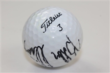 Bobby Clampett Titleist 3 Dt100 Golf Ball JSA ALOA