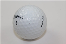 Don Pooley Signed Titleist 1 Golf Ball JSA ALOA