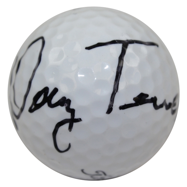 Doug Tewell Signed Titleist 3 Golf Ball JSA ALOA