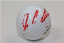 J C Snead Signed Titleist 3 Dt90 Golf Ball JSA ALOA