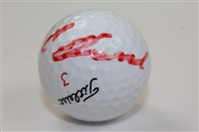 J C Snead Signed Titleist 3 Dt90 Golf Ball JSA ALOA