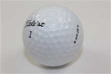 Scott Simpson Signed Titleist 1 Golf Ball JSA ALOA