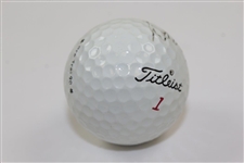 Dave Barr Signed Titleist 1 Golf Ball JSA ALOA