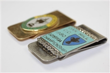 1980 & 1982 PGA Championship Comemmorative Money Clips