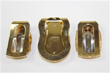 1997, 1998, & 1999 PGA Championship Comemmorative Money Clips