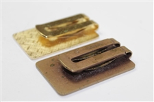 1990 PGA Seniors' Championship & 1990 PGA Senior Club Professional Championship Money Clips
