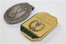 1998 & 2000 PGA Seniors' Championship Commemorative Money Clips in Original Box