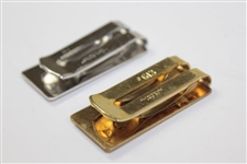 Henry Poe's 1982 & 1983 PGA Tour Money Clips/Badges