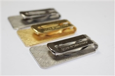 Henry Poe's 1993, 1994, & 1995 PGA Tour Money Clips/Badges