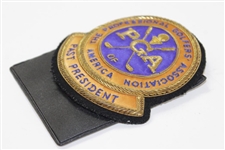 Henry Poe's Professional Golfer's Association of America Past President Bullion Crest