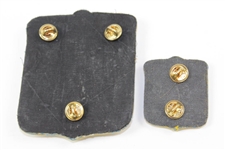 Henry Poe's 1977 Ryder Cup Large & Small Blue Bullion Crests