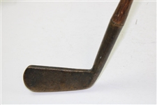 A.G. Spalding Bros Spalding Trade Mark Baseball Logo Putter With Shaft Stamp