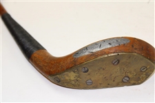 J. Duncan Long Nose Club With Brass Plate