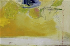 Original Hand-Painted Acrylic on Canvas Painting by Betty Jameson - World Golf Hall of Fame Collection