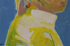 Original Hand-Painted Acrylic on Canvas Painting by Betty Jameson - World Golf Hall of Fame Collection
