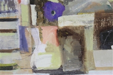 Original Hand-Painted Acrylic/Paper Mache Canvas by Betty Jameson - World Golf Hall of Fame Collection