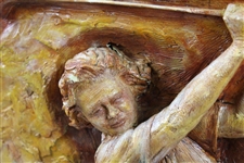 Paul Kamish 2006 Ltd Ed Relief Sculpture of Golfer Patty Berg 8/60 - World Golf Hall of Fame Collection