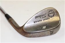 Greg Norman's Personal Used Titleist Mild Steel Raw 8820 252-08 Vokey Design 52 Degree Wedge