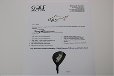 Greg Norman's Personal Used King COBRA Titanium Ti Driver with Cobra Hosel