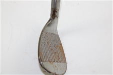 Greg Norman's Personal Used MacGregor VIP Tourney 'GN' 52 Degree Wedge