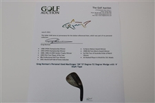 Greg Norman's Personal Used MacGregor 'GN' 57 Degree 52 Degree Wedge with '4' Shaft Tape
