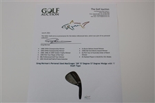 Greg Norman's Personal Used MacGregor 'GN' 57 Degree 57 Degree Wedge with '1' Shaft Tape