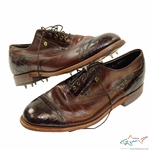 Greg Normans Personal Used FootJoy Golf Shoes