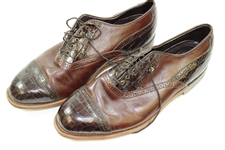 Greg Norman's Personal Used FootJoy Golf Shoes
