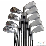 Greg Normans Personal Used Set of MacGregor MT GN Forged 1025 Irons 2-PW
