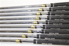 Greg Norman's Personal Used Set of MacGregor MT 'GN' Forged 1025 Irons 2-PW