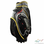 Greg Norman Signed Personal Used Titleist Greg Norman Shark Logo Full Size Golf Bag 2K21 JSA ALOA