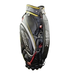 Greg Norman Signed Personal Used Titleist 'Greg Norman' Shark Logo Full Size Golf Bag '2K21' JSA ALOA