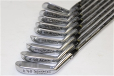 Greg Norman's Personal Used Set of Spalding TopFlite Custom Made 'G.N.' Irons 2-PW Reg #CI34439