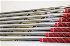 Greg Norman's Personal Used Set of TaylorMade Tour Preferred Irons 3-PW