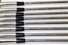 Greg Norman's Personal Used Set of TaylorMade Tour Preferred Irons 3-PW