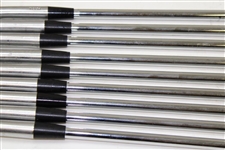 Greg Norman's Personal Used Set of COBRA Greg Norman Signature Forged Irons with Lead Tape 2-PW