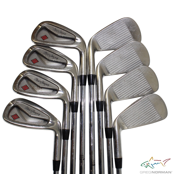 Greg Normans Personal Used Set of MacGregor MT Irons 3-PW
