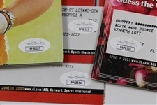 Annika Sorenstam Signed Golf For Men Magazine JSA #PP58207, Chad Campbell Signed 2003 Sports Illustrated JSA #PP58513, Kenneth Ferrie Signed 2007 Sports Illustrated JSA #NN70560, And Chad Campbell Si