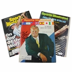 Fred Couples Signed 1992 Sports Illustrated JSA #NN70559, Fuzzy Zoeller Signed 1979 Sports Illustrated JSA #NN70564, And Jack Nicklaus Signed 1967 Sports Illustrated - Personalized JSA ALOA #NN70587
