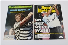 Fred Couples Signed 1992 Sports Illustrated JSA #NN70559, Fuzzy Zoeller Signed 1979 Sports Illustrated JSA #NN70564, And Jack Nicklaus Signed 1967 Sports Illustrated - Personalized JSA ALOA #NN70587