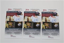 Fred Couples Signed 1992 Sports Illustrated JSA #NN70559, Fuzzy Zoeller Signed 1979 Sports Illustrated JSA #NN70564, And Jack Nicklaus Signed 1967 Sports Illustrated - Personalized JSA ALOA #NN70587