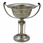 1937 Bermuda Amateur Golf Championship Sterling Silver Trophy Won By Unmarked Name