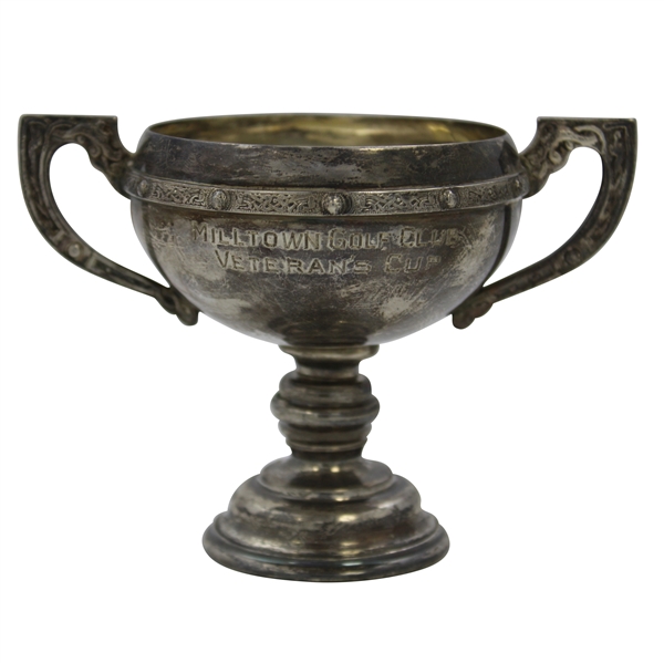 Undated Milltown Golf Club Veterans Sterling Silver Trophy Cup