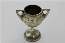 Undated Sterling Silver Cup - #49 Sticker on Base