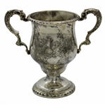 Undated Sterling Silver Cup - #81 Sticker on Base