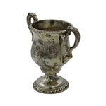 Undated Sterling Silver Cup - #81 Sticker on Base